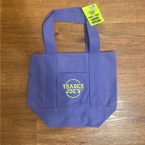 Trader Joe's Mini Canvas Tote Bag